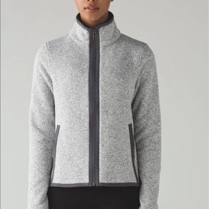 Lululemon Its Fleecing Cold Zip Up Jacket